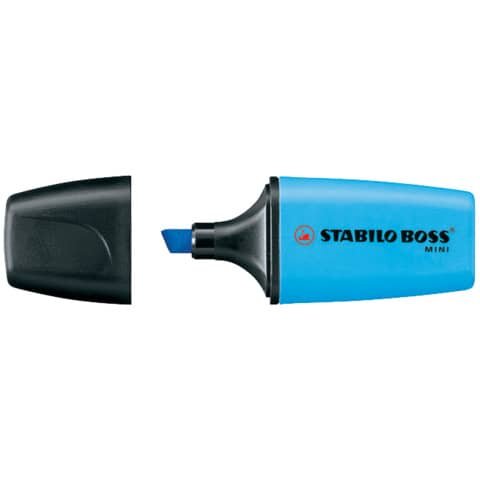 STABILO Textmarker - BOSS® MINI - Einzelstift - blau