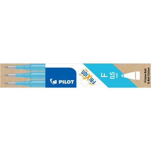 PILOT FRIXION Tintenrollerminen hellblau 0,3 mm 3 St.