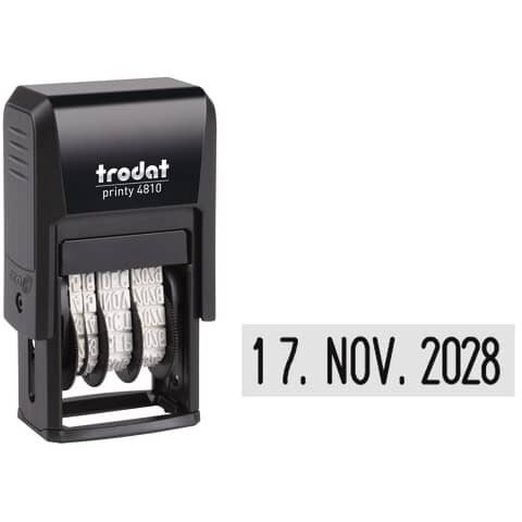 TRODAT Printy Datumstempel 4810