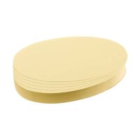 FRANKEN Moderationskarten gelb 11,0 x 19,0 cm, 500 St.