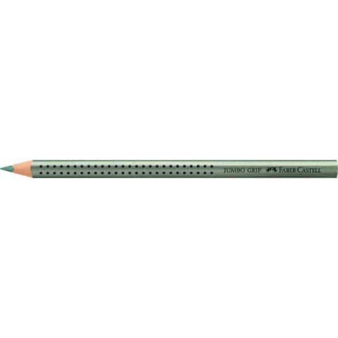 FABER CASTELL Buntstift Jumbo GRIP - grün metallic