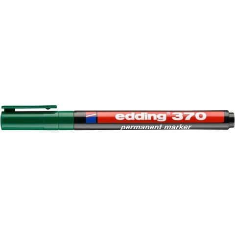 EDDING 370 Permanentmarker - 1 mm, grün