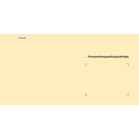 RNK Zustellungsumschlag äußerer 235 x 125 mm - ohne Sichtfenster, 80g/qm