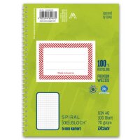STAUFEN GREEN Ringbuchblock - A6, 100 Blatt, 70 g/qm,...