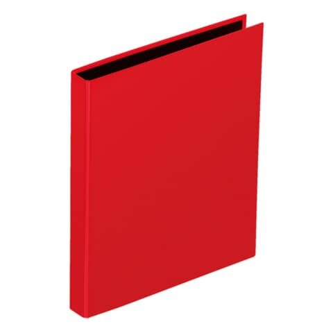 PAGNA Ringbuch Basic Colours - A5, 2-Bügel-Mechanik, Ring-Ø 20mm, rot