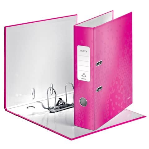 LEITZ Ordner pink Karton 8,0 cm DIN A4