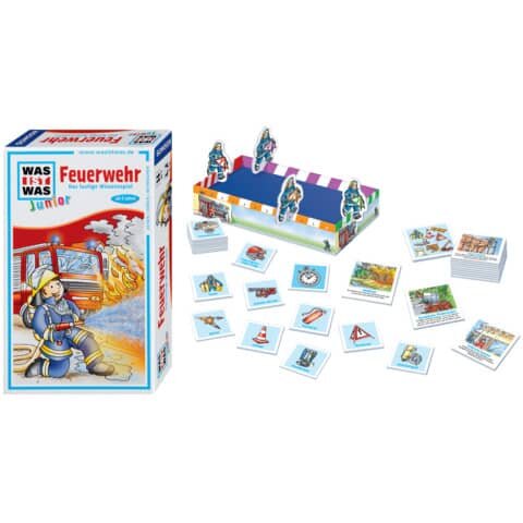KOSMOS WAS IST WAS Junior Feuerwehr - Das lustige Wissensspiel
