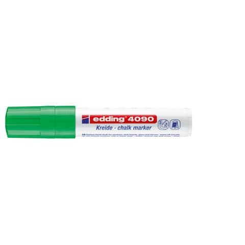 EDDING 4090 Kreidemarker - 4 - 15 mm, hellgrün