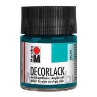 MARABU Decorlack Acryl - Türkis 290, 50 ml