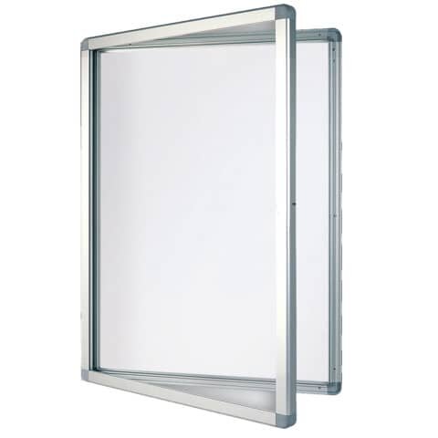 FRANKEN Schaukasten ECO silber 9x DIN A4