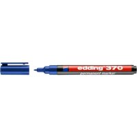 EDDING 370 Permanentmarker - 1 mm, blau