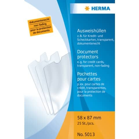 HERMA Ausweisetui transparent A8, 1 St.