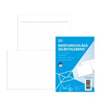 MAILMEDIA Briefumschläge C6 (162x114 mm), ohne...