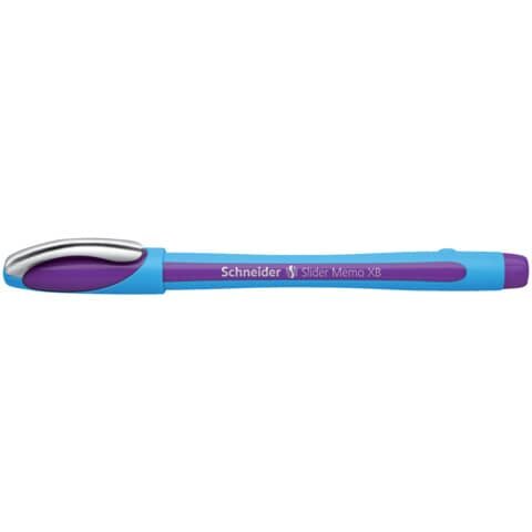 SCHNEIDER Kugelschreiber Slider Memo - XB, violett