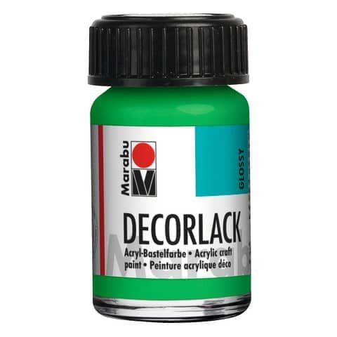 MARABU Decorlack Acryl - Hellgrün 062, 15 ml