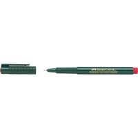 FABER CASTELL Feinschreiber FINEPEN 1511 - 0,4 mm, rot...