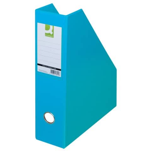 Q-CONNECT Stehsammler A4 76mm hellblau