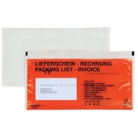 DOCUFIX Begleitpapiertaschen mit Aufdruck...