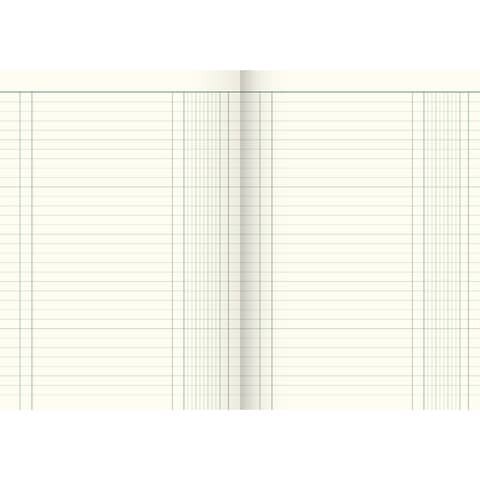 KÖNIG & EBHARDT Spaltenbuch mit festem Kopf - A4, 1 Spalte, 40 Blatt