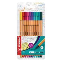 STABILO Fineliner point 88® Etui - 10er Pack -...