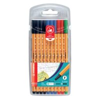 STABILO point 88 Fineliner farbsortiert 0,4 mm, 10 St.