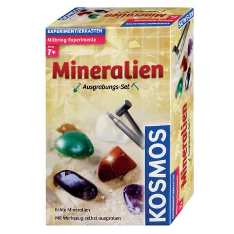 KOSMOS Ausgrabungsset Mineralien mehrfarbig