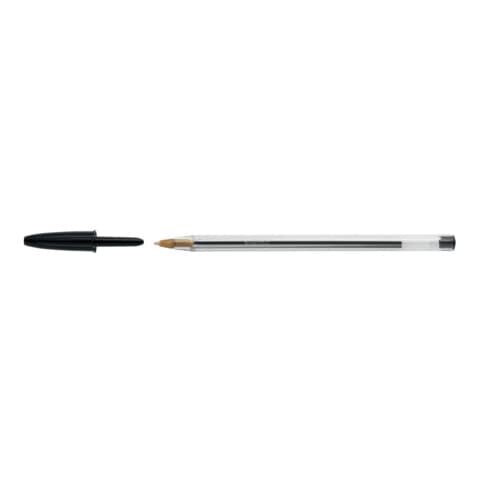 BIC Kugelschreiber Cristal® Original - 0,4 mm, schwarz (dokumentenecht)