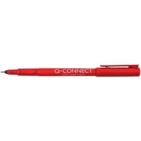 Q-CONNECT Feinschreiber 0,4 mm, rot