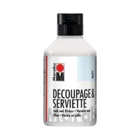 MARABU Servietten-Lack & Kleber - matt, 250 ml