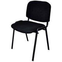 OFFICE PRODUCTS Besucherstuhl Kos - ohne Armlehnen, schwarz