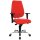 TOPSTAR Fitness-Design-Drehstuhl SITNESS 30 - rot, Teppichrollen