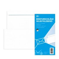 MAILMEDIA Briefumschläge DIN lang (220x110 mm), ohne...
