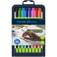 Schneider Line-Up Fineliner farbsortiert 0,4 mm, 8 St.
