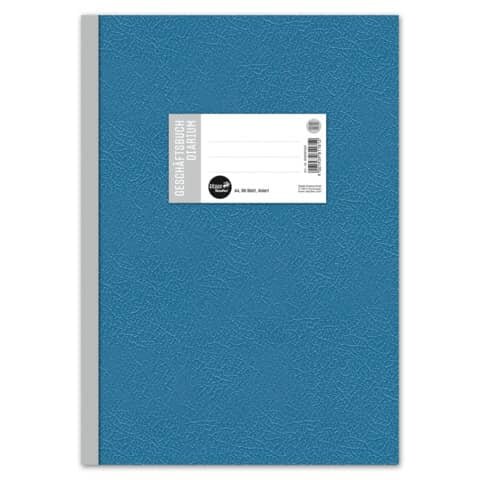 STAUFEN STYLE Staufen® Geschäftsbuch DIN A4 liniert, blau Hardcover 192 Seiten