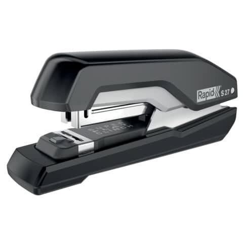 RAPID Heftgerät Supreme S27 - Metall, 30 Blatt, schwarz/grau