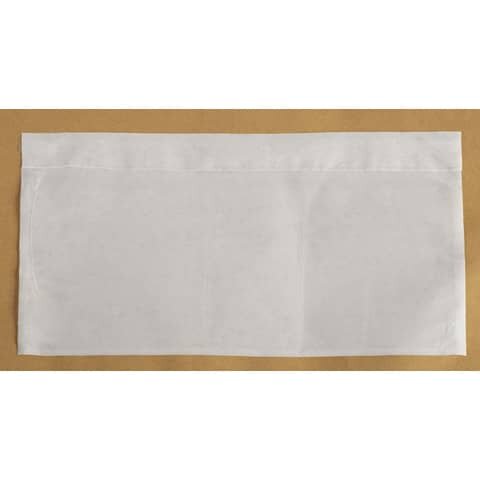 DOCUFIX Begleitpapiertaschen ohne Aufdruck - DL, 250 Stück