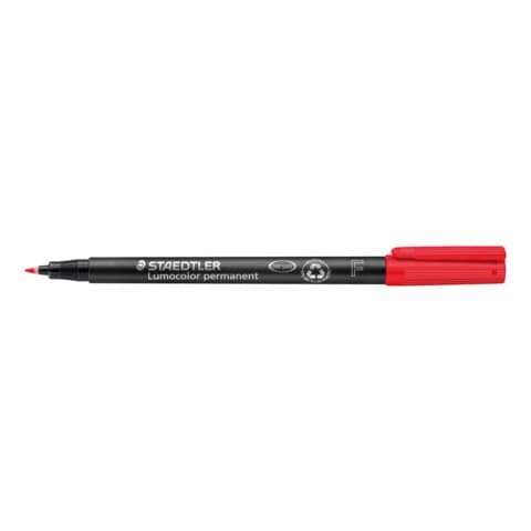 STAEDTLER Feinschreiber Universalstift Lumocolor® - permanent, F, rot