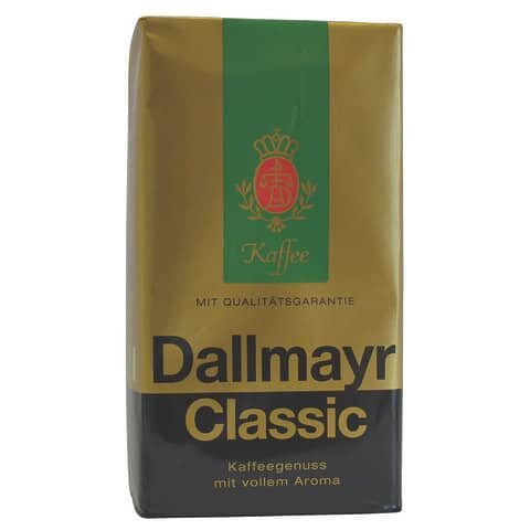 Dallmayr Classic Kaffee, gemahlen, Arabica- und Robustabohnen kräftig, 500,0 g