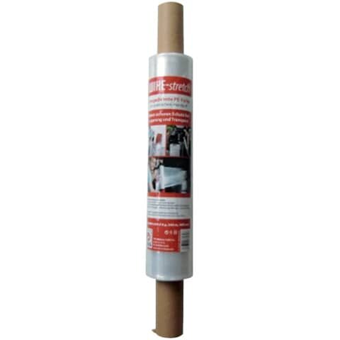 WIHEDÜ Handstretchfolie mit Handgriffen - 40 cm x 300 m
