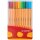 STABILO Fineliner point 88® Etui ColorParade - 20er Tischset in rot/orange- mit 20 verschiedenen Farben