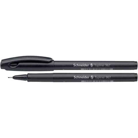 SCHNEIDER Feinliner Topball 967 - 0,4 mm, schwarz