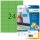 480 HERMA Etiketten 4469 grün 70,0 x 37,0 mm