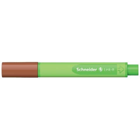 SCHNEIDER Fineliner Link-It braun