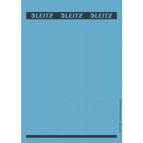 75 LEITZ Ordneretiketten 1687-35 blau