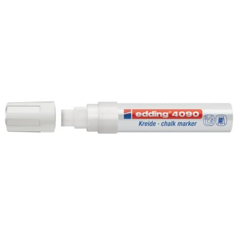 edding 4090 Kreidemarker weiß 4,0 - 15,0 mm, 1 St.