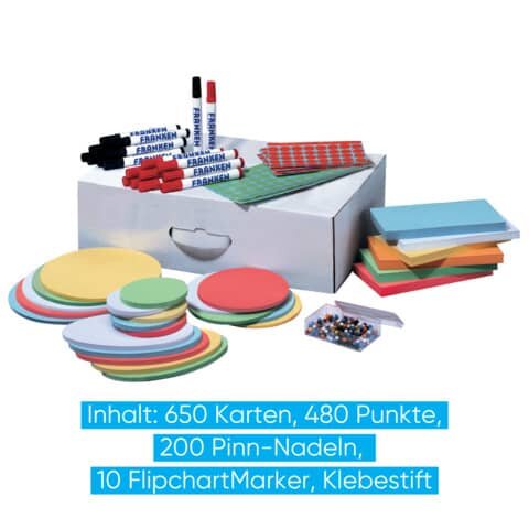 FRANKEN X-tra!Line® Moderationsbox - Grundausstattung, 1.000 Teile
