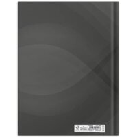 RNK Notizbuch - A4, Hardcover, liniert, 96 Blatt, schwarz