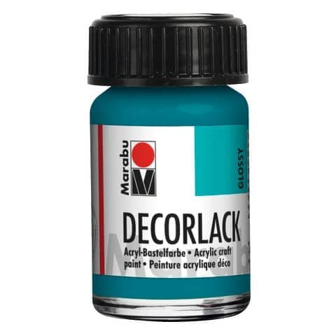 MARABU Decorlack Acryl - Türkis 290, 15 ml