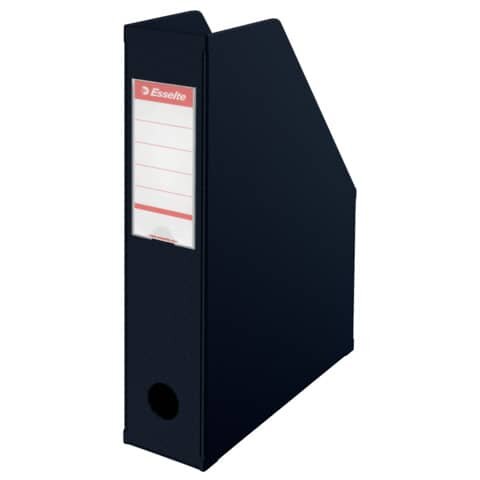 10 Esselte Stehsammler 56007 schwarz Kunststoff, DIN A4