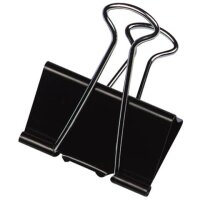Q-CONNECT Foldback-Klammern - 32 mm, Klemmvolumen 13 mm,...